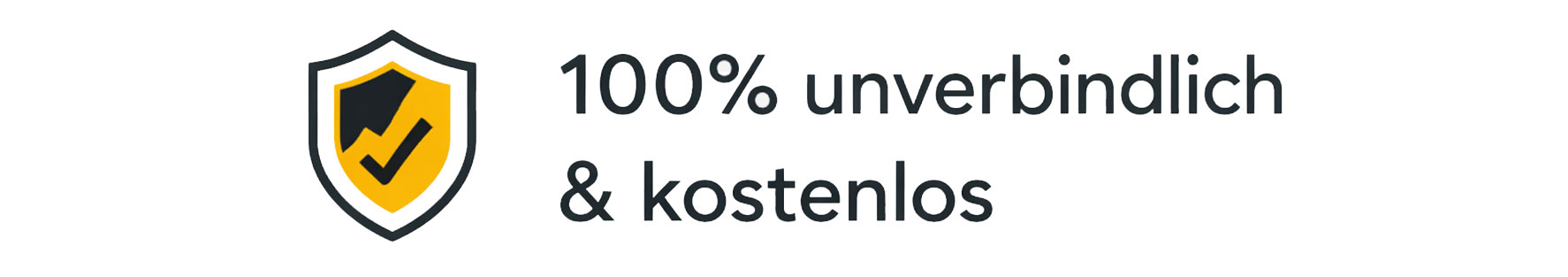 100% unverbindlich & kostenlos